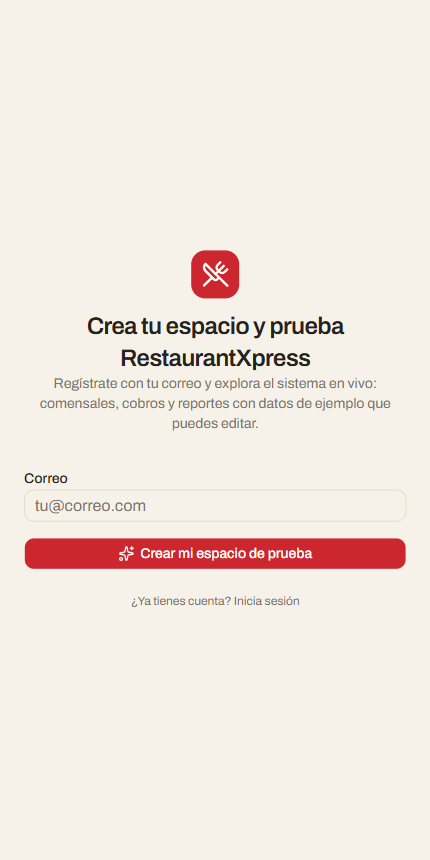 RestaurantXpress — 1